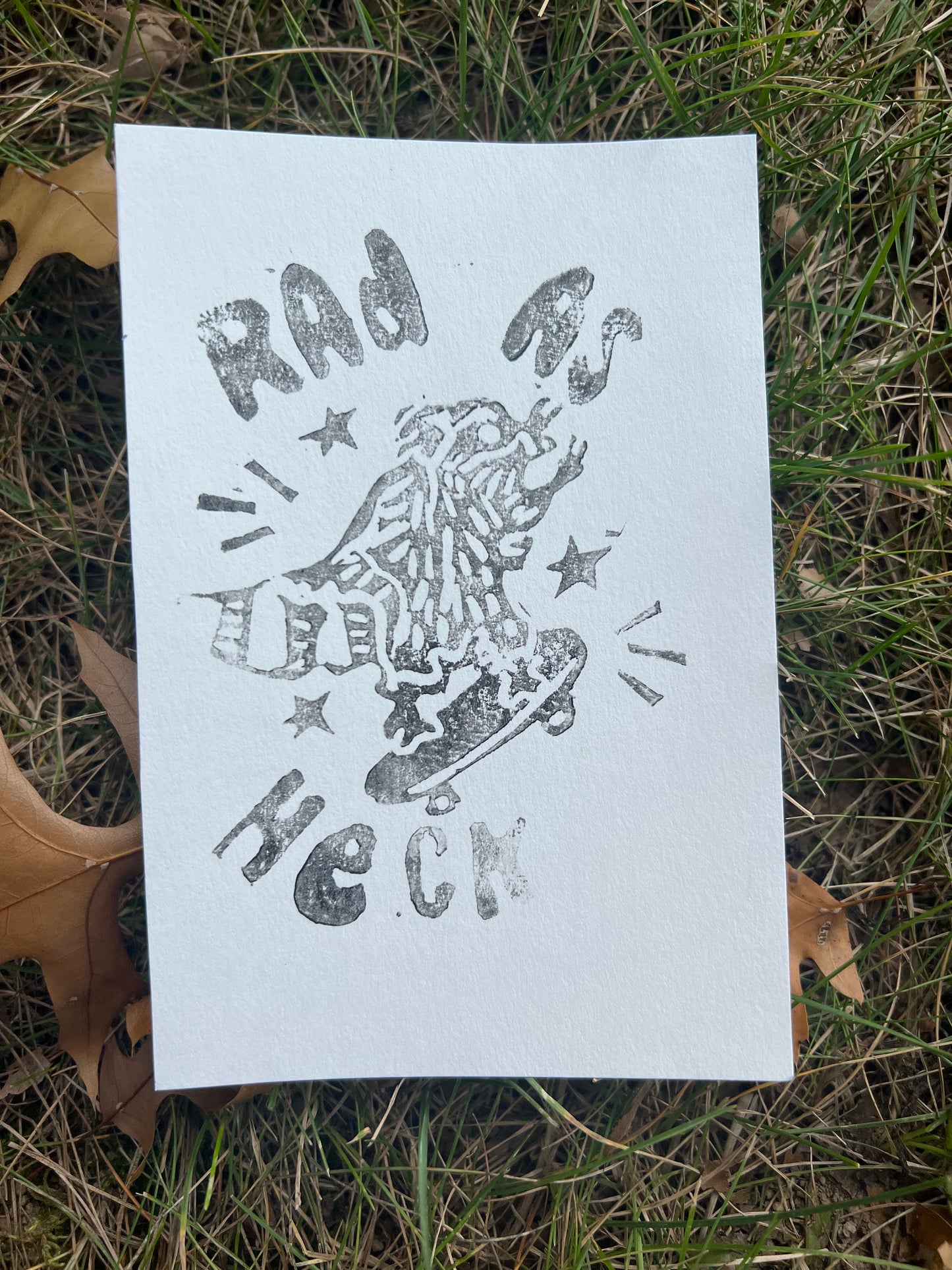 “RAD AS HECK” Print