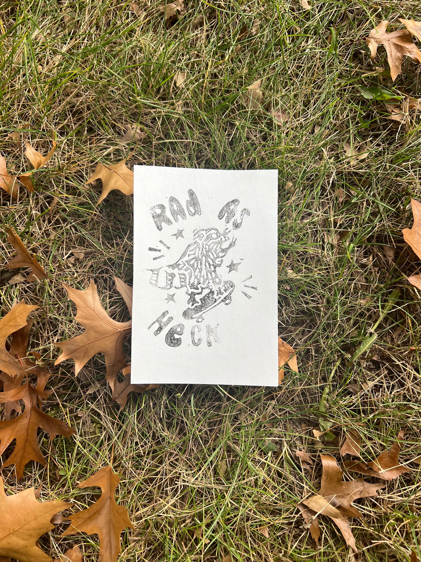 “RAD AS HECK” Print