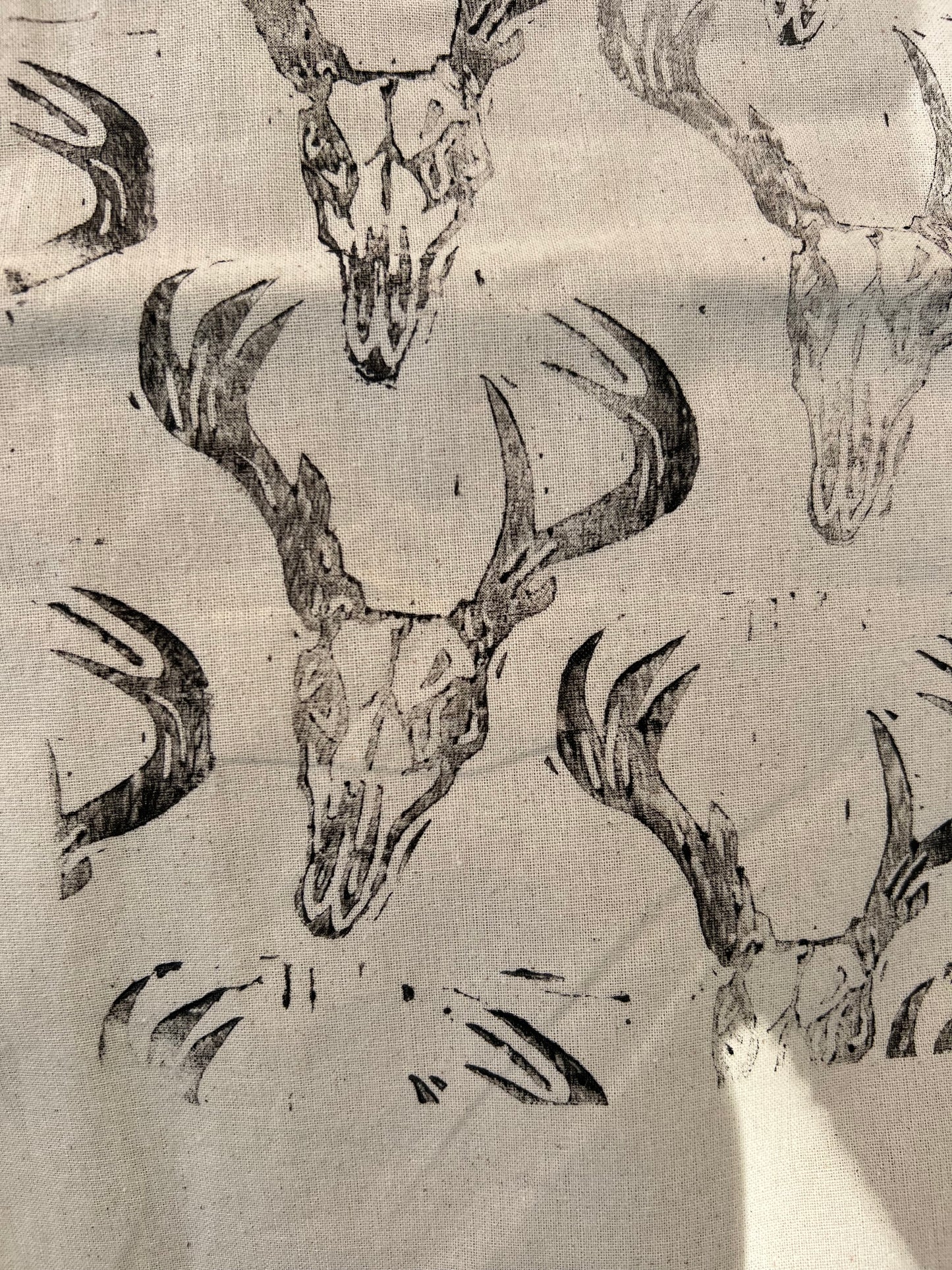 Deer Skull Tote