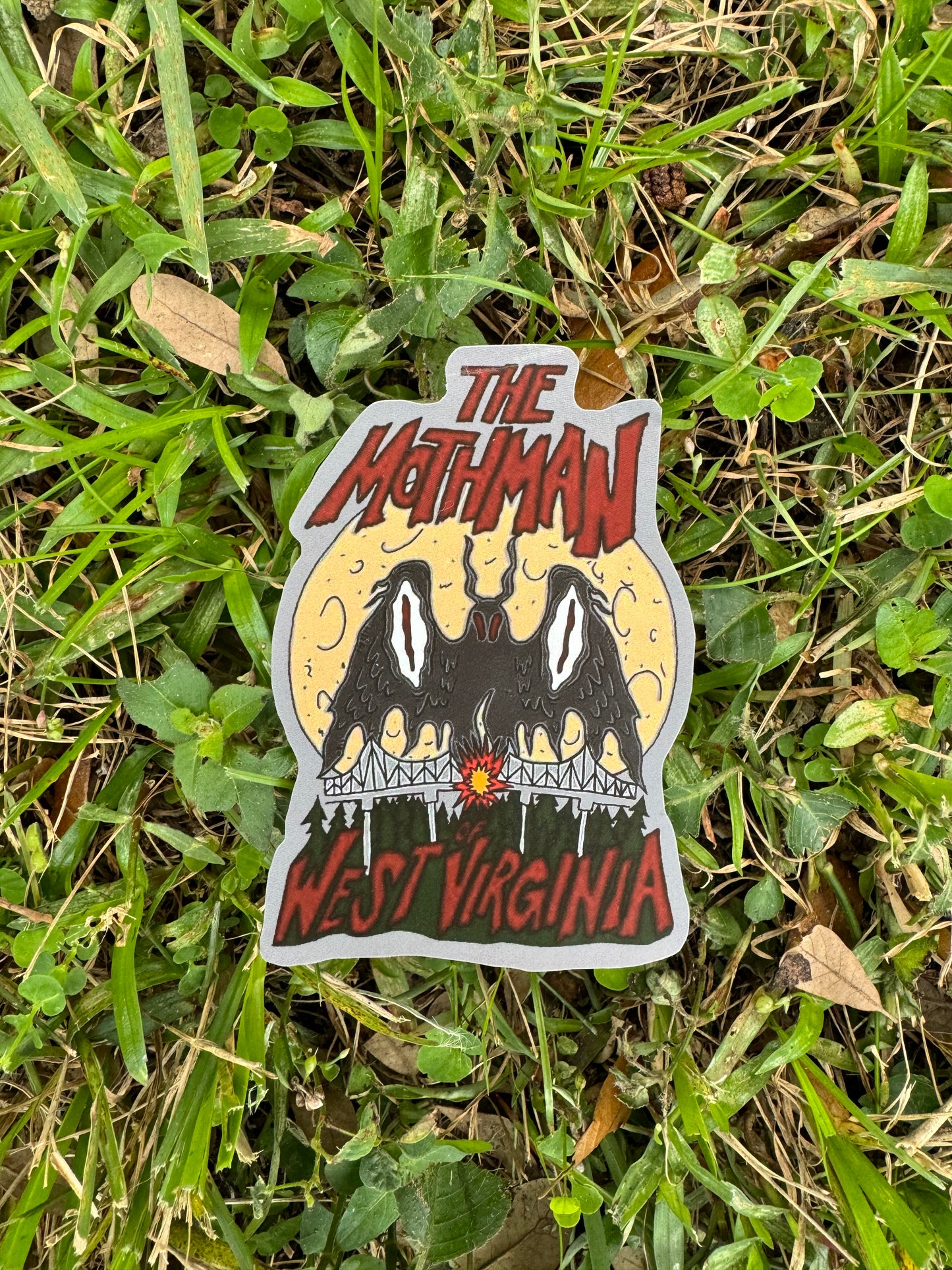 Mothman Sticker